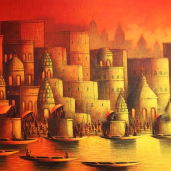Banaras at sunset
